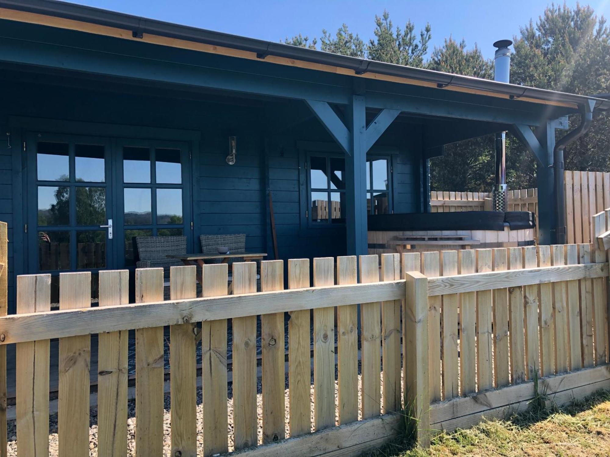 Retreat Hot Tub Highland Cabin Inverness Zewnętrze zdjęcie